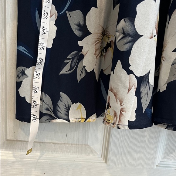 Baltic Born Navy and White Floral Maxi Dress - Picture 10 of 10